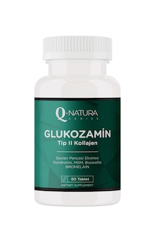 Q Natura Series Glukozamin Tip 2 Kollajen 60 Tablet