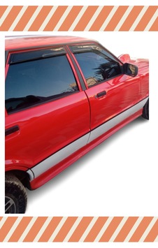 Ford Taunus Hb Tüm Modellerine Özel 4'lü Mügen Tip Cam Rüzgarlığı Ford Taunus Hb Tüm Modellerine Özel 4'lü Mügen Tip Cam Rüzgarlığı