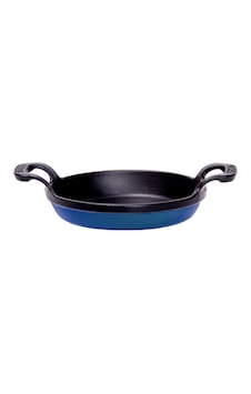 Sürel Döküm 22 Cm Yuvarlak Düz Sahan Parlak Koyu Mavi Mavi Sürel Döküm 22 Cm Yuvarlak Düz Sahan Parlak Koyu Mavi Mavi