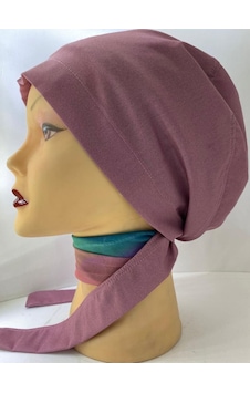 Onurteks Medikal Tesettür Bone & Cerrahi Tesettür Bone Düz Renk Likralı Çok Renkli