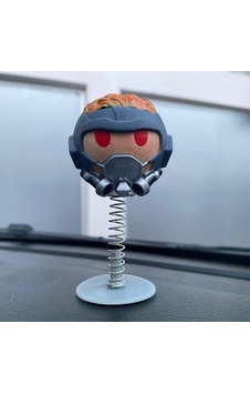 Star Lord Sallanan Kafa Zıp Zıp Marvel Lisanslı Standart Star Lord Sallanan Kafa Zıp Zıp Marvel Lisanslı Standart