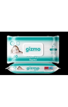 Gizmo Baby Islak Mendil 12 Paket 720 Yaprak 12'li Set