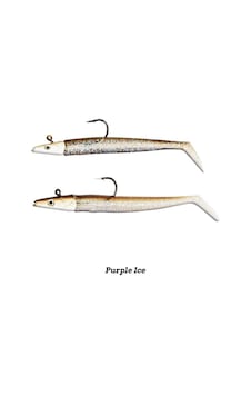 Fujin Zand Eel 11cm 7gr-14gr Double Body+head Silikon Balık - Browny Fujin Zand Eel 11cm 7gr-14gr Double Body+head Silikon Balık - Browny