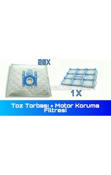 Bosch Uyumlu Sphera 28 - 30 Bez Toz Torbası + Motor Koruma Filtresi Bosch Uyumlu Sphera 28 - 30 Bez Toz Torbası + Motor Koruma Filtresi