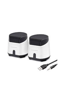 Masaüstü Hoparlör 1+1 Usb + 3.5mm - Beyaz Hd6024w Tg 5klfk5h Masaüstü Hoparlör 1+1 Usb + 3.5mm - Beyaz Hd6024w Tg 5klfk5h