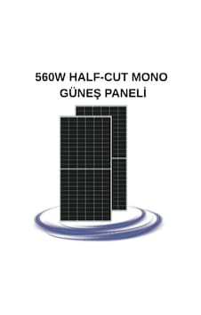 Soleron 560w Half-cut Mono Güneş Paneli Soleron 560w Half-cut Mono Güneş Paneli