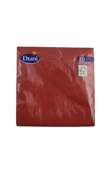 Duni 24x24 Düz Peçete 20'li Beyaz Duni 24x24 Düz Peçete 20'li Beyaz
