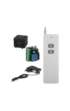 1000 Metre 12v Adaptörlü Uzun Mesafe Rf Kontrol Seti Uzaktan Kumanda 1km Menzil 1000 Metre 12v Adaptörlü Uzun Mesafe Rf Kontrol Seti Uzaktan Kumanda 1km Menzil