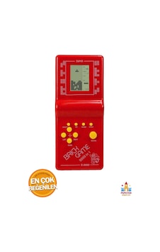 Pilli Oyuncak Atari Tetris Unutulmayan Eski Oyuncaklar Nostaljik Tetris Atari El Oyunu Kırmızı Renk Pilli Oyuncak Atari Tetris Unutulmayan Eski Oyuncaklar Nostaljik Tetris Atari El Oyunu Kırmızı Renk