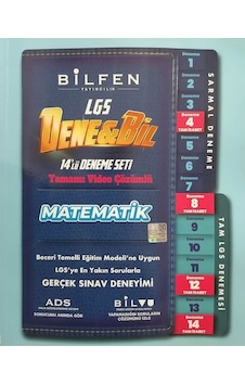 Bilfen 8.Sınıf LGS Denebil Matematik 14 Deneme Seti - Bilfen Dene