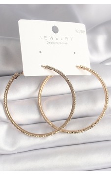 Pirinç Gold Renk Zirkon Taşlı Halka Model Kadın Küpe 5886 Çok Renkli 97126433 Pirinç Gold Renk Zirkon Taşlı Halka Model Kadın Küpe 5886 Çok Renkli 97126433