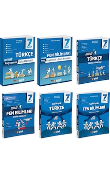 Gizli 2025 7. Sınıf Türkçe + Fen Bilimleri Alıştırmalı + Usta İşi Soru + Gizli Kuşak Seti 6 Kitap Güncel Müfredat Gizli 2025 7. Sınıf Türkçe + Fen Bilimleri Alıştırmalı + Usta İşi Soru + Gizli Kuşak Seti 6 Kitap Güncel Müfredat