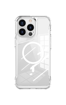 Zore Apple iPhone Uyumlu 13 Pro Max Kılıf Zore M-safe Şarj Özellikli T-max M-safe Kapak - Şeffaf Zore Apple iPhone Uyumlu 13 Pro Max Kılıf Zore M-safe Şarj Özellikli T-max M-safe Kapak - Şeffaf