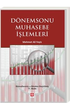 Dönemsonu Muhasebe Işlemleri Mehmet Ali Feyiz Ekin Dönemsonu Muhasebe Işlemleri Mehmet Ali Feyiz Ekin