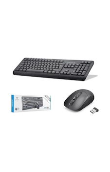Netrojen Hk6800 Kablosuz Klavye Mouse Seti 2.4 Ghz Siyah Diğer Netrojen Hk6800 Kablosuz Klavye Mouse Seti 2.4 Ghz Siyah Diğer