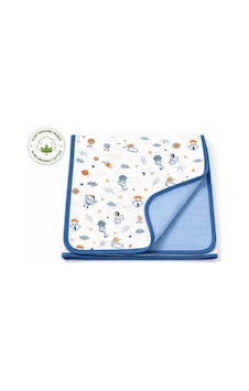 %100 Organik Bebek Battaniyesi 80 80 Beyaz %100 Organik Bebek Battaniyesi 80 80 Beyaz