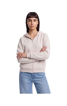 Skechers W Essential Full Zip Kadın Sweatshirt S2610016-1457 Gri Skechers W Essential Full Zip Kadın Sweatshirt S2610016-1457 Gri
