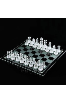 Cam Satranç Seti Oyunu Alk2545