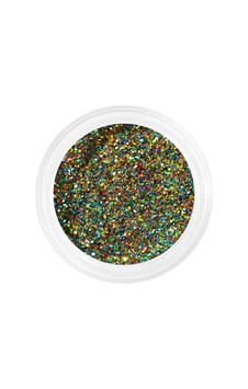Glitter Tozu Spektr Mıx G7 5 Gr - Yeşil Altın Zeminli Nail Art Simi