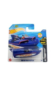 Hot Wheels Batman 1966 Bat Boat Lacivert 2025 1:64 Oyuncak Tekne 232/250