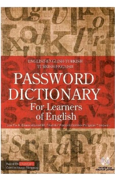 Password Dictionary For Learnes Of English: English-english-turkish Password Dictionary For Learnes Of English: English-english-turkish