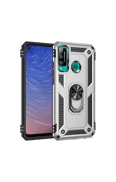 Newface - 842 - Huawei P40 Lite E Kılıf Sofya Yüzüklü Silikon Kapak - Csmo-tex - - Gümüş Newface - 842 - Huawei P40 Lite E Kılıf Sofya Yüzüklü Silikon Kapak - Csmo-tex - - Gümüş