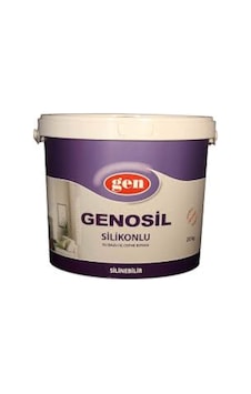 Genosil Slikonlu Tam Mat Siyah Duvar Boyası 20 Kg Genosil Slikonlu Tam Mat Siyah Duvar Boyası 20 Kg