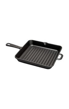 Sürel Döküm 25 Cm Kare Izgara Tava Mat Siyah Sürel Döküm 25 Cm Kare Izgara Tava Mat Siyah