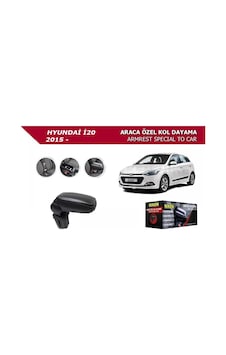 Hyundai İ20 2015- Araca Özel Kol Dayama Siyah Niken