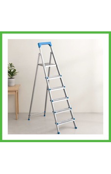 Vaveni 5+1 Basamaklı Metal Merdiven 125 Cm - 120 Kg Kapasiteli Arz Vaveni 5+1 Basamaklı Metal Merdiven 125 Cm - 120 Kg Kapasiteli Arz