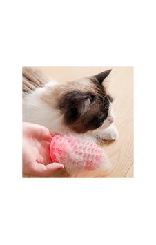 Kedi & Köpek Tüy Toplama Yıkama Ve Ayarlanabilir Köşe Kaşınma Silikon Fırçası 2 Cm X 3 Cm - 878337186