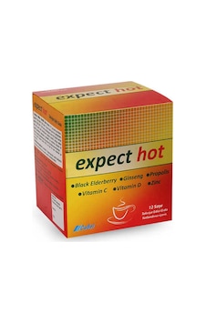 Expect Hot Kara Mürver Propolis 12 Saşe Expect Hot Kara Mürver Propolis 12 Saşe