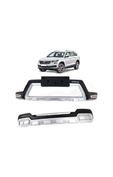 Skoda Kodiaq Uyumlu 2017- Ön Arka Tampon Koruyucu Koruma Difüzör Skoda Kodiaq Uyumlu 2017- Ön Arka Tampon Koruyucu Koruma Difüzör