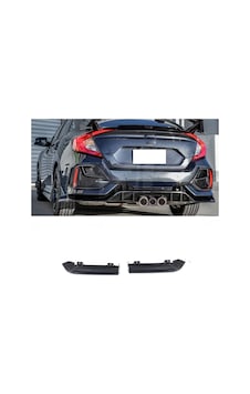 Fc5 Typer Tampon İçin Uyumlu Sağ Sol Difüzör Parçaları Boyasız Fc5 Typer Tampon İçin Uyumlu Sağ Sol Difüzör Parçaları Boyasız