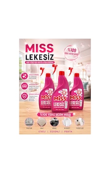 Lekesiz Leke Çıkarıcı 750 Ml X 3 Adet Lekesiz Leke Çıkarıcı 750 Ml X 3 Adet
