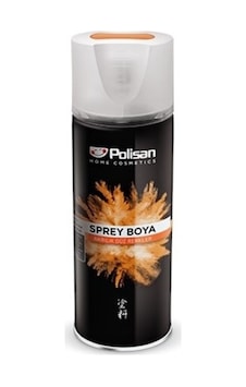 Polisan Sprey Boya Mat Siyah Ral-9004