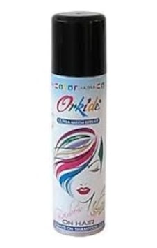 Orkide Sprey Saç Boyası 150Ml Siyah Sprey Boya Orkide Sprey Saç Boyası 150Ml Siyah Sprey Boya