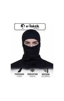 Siyah Fonksiyonel Operasyon/kar Maskesi Boyunluk Siyah1 - 74677528 Siyah1
