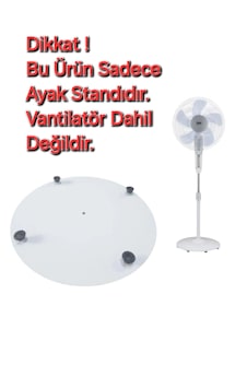 Beko Uyumlu 31660 Av Vantilatör Ayak Standı Beyaz Beko Uyumlu 31660 Av Vantilatör Ayak Standı Beyaz