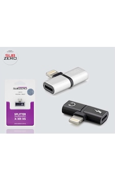 Subzero Ca12 Apple Uyumlu iPhone 2 In 1 Şarj+Kulaklık Çevirici Subzero Ca12 Apple Uyumlu iPhone 2 In 1 Şarj+Kulaklık Çevirici