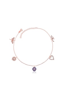 Gümüş Rose Şans Halhal Gümüş Rose Şans Halhal