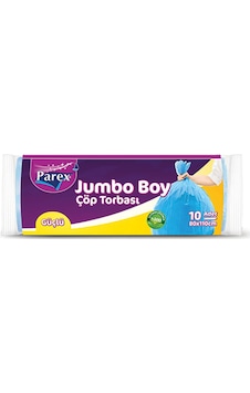 Parex Güçlü Jumbo Çöp Torbası Mavi 80 x 110 CM Parex Güçlü Jumbo Çöp Torbası Mavi 80 x 110 CM