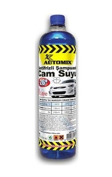 Automix -26 Derece Antifrizli Şampuanlı Cam Suyu 1 L Automix -26 Derece Antifrizli Şampuanlı Cam Suyu 1 L