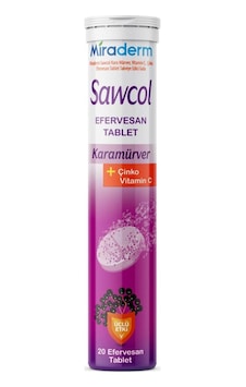 Miraderm Sawcol 20 Efervesan Tablet Miraderm Sawcol 20 Efervesan Tablet