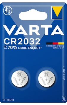 Varta 6032 CR2032 3V Elektronik Lityum Pil 2'li Varta 6032 CR2032 3V Elektronik Lityum Pil 2'li