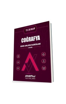 Avantaj 11. Sınıf Coğrafya Konu Anlatım Fasikülleri 2023 Avantaj 11. Sınıf Coğrafya Konu Anlatım Fasikülleri 2023