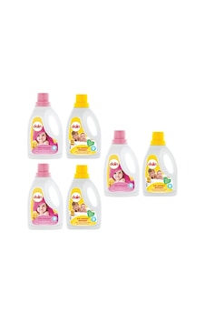 Yumuşatıcı Düş Bahçesi 1500 Ml X3 + Sıvı Bebek Çamaşır Deterjanı Hassas Ciltler 1500 Ml X3 Yumuşatıcı Düş Bahçesi 1500 Ml X3 + Sıvı Bebek Çamaşır Deterjanı Hassas Ciltler 1500 Ml X3