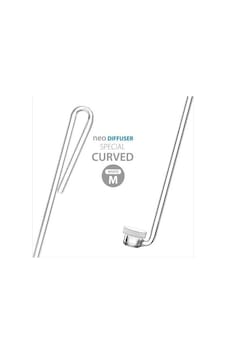 Aquario Co2 Diffuser Curved Special M White