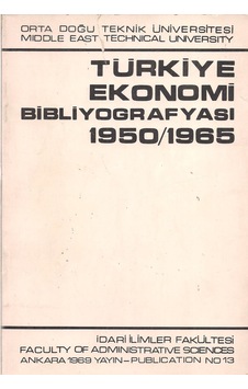 Türkiye Ekonomi Bibliyografyası 1950 / 1965 N11.6679