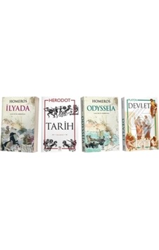 Tarih Seti (4 Kitap Takım)/Herodotos,Homeros,Platon (Eflatun) Tarih Seti (4 Kitap Takım)/Herodotos,Homeros,Platon (Eflatun)